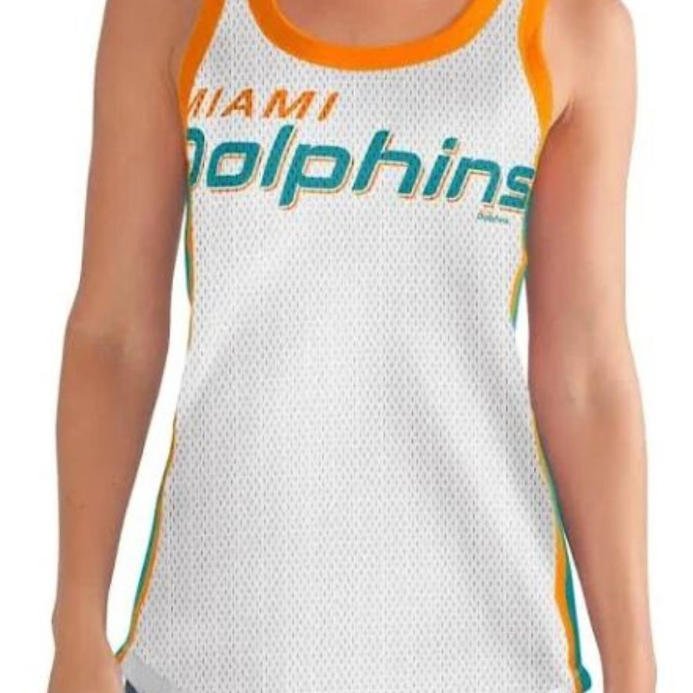 NWT NFL Miami Dolphins Officially Licensed Tank for Women / Ladies